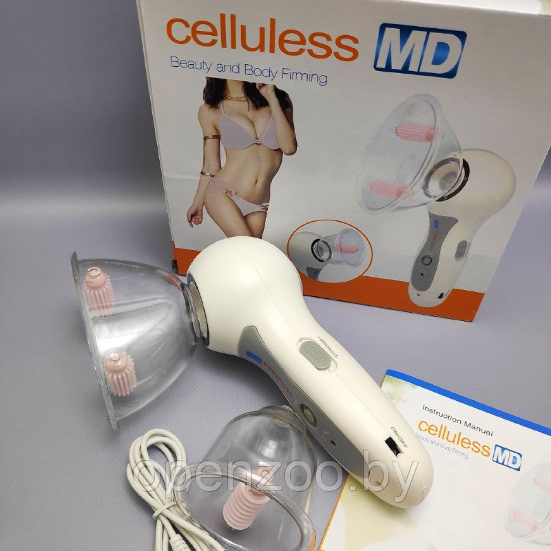 Вакуумный антицеллюлитный массажер Celluless MD (Целлулес МД) , зарядка-USB - фото 9 - id-p196786266