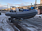 Надувная лодка Prof Marine РМ 450 RIB с алюминиевым корпусом, фото 3
