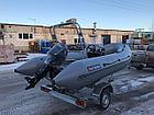 Надувная лодка Prof Marine РМ 450 RIB с алюминиевым корпусом, фото 4