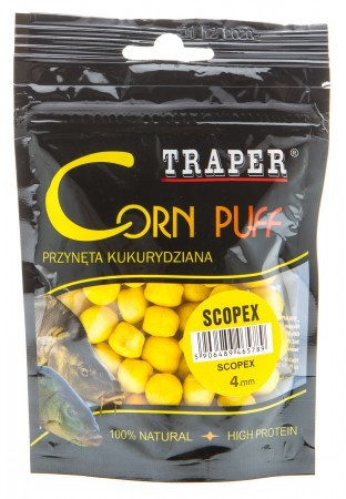 Наживка Corn puff Traper 4мм Скопекс - фото 1 - id-p196788322