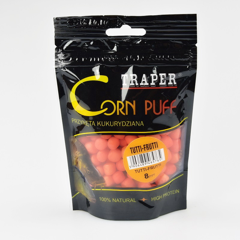 Наживка Corn puff Traper 8мм Тутти-Фрутти - фото 1 - id-p196788328