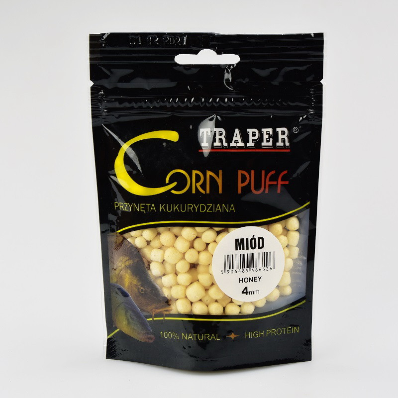 Наживка Corn puff Traper 4мм Мёд