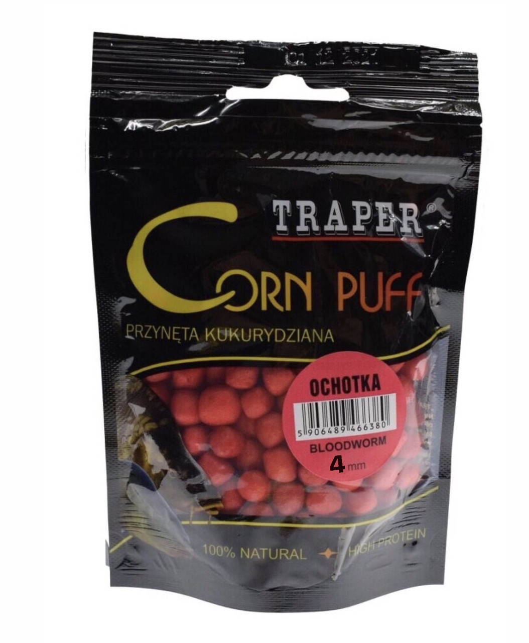 Наживка Corn puff Traper 4мм Мотыль - фото 1 - id-p196788337
