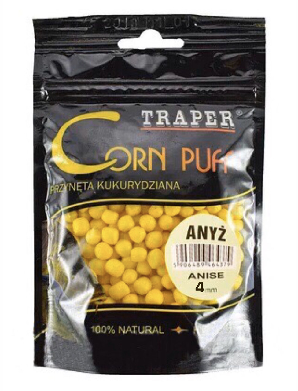 Наживка Corn puff Traper 4мм Анис - фото 1 - id-p196788340