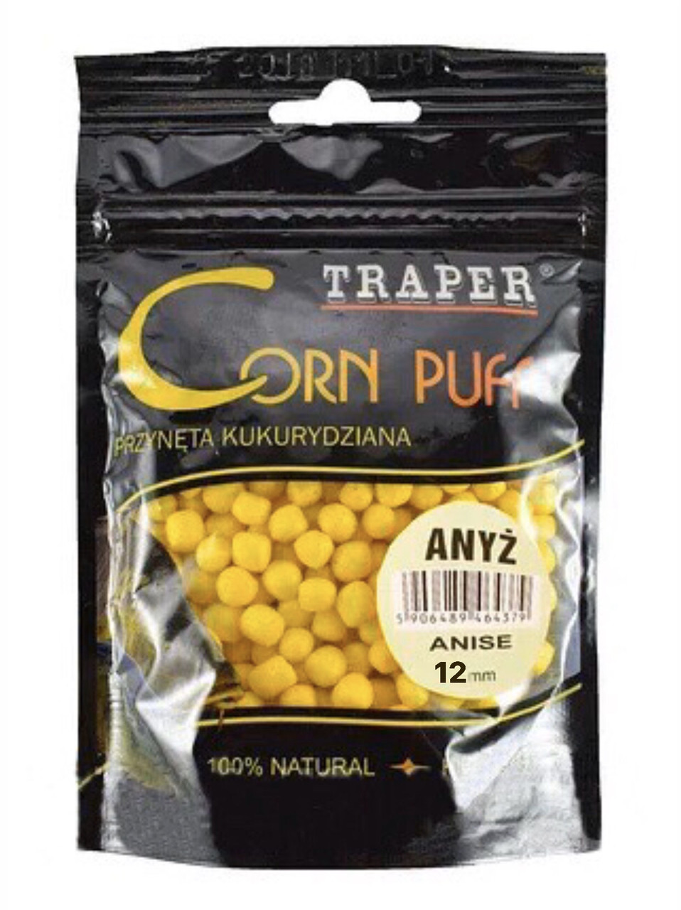 Наживка Corn puff Traper 12мм Анис - фото 1 - id-p196788342