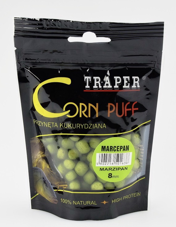 Наживка Corn puff Traper 8мм Марципан - фото 1 - id-p196788353