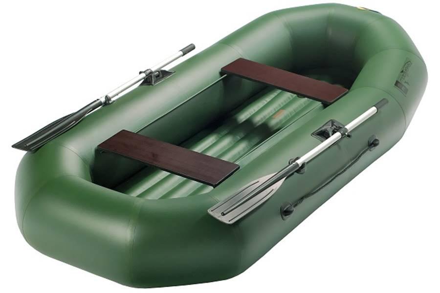 Надувная лодка Таймень NX 270 НД комби зеленый/черный