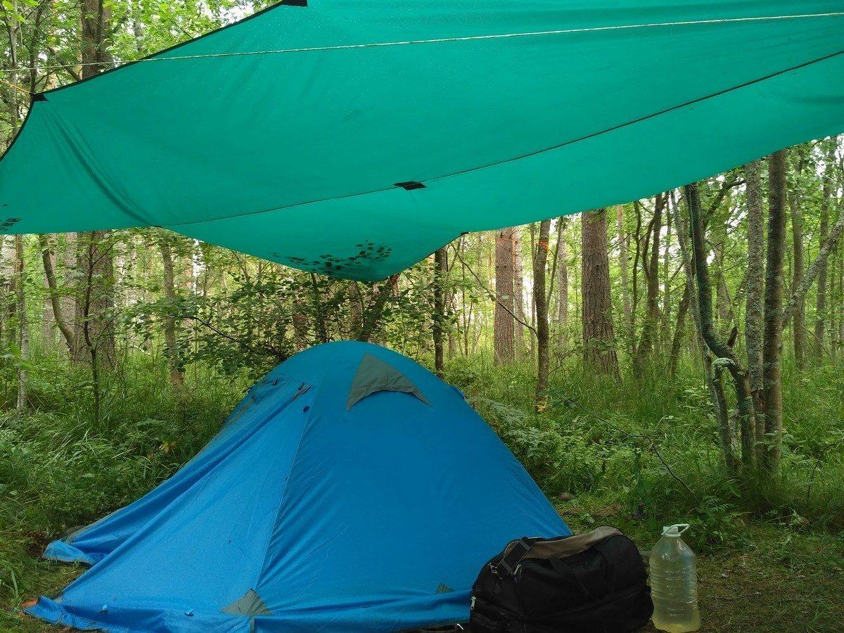 Тент BTrace Tent 3x5 (Зеленый) - фото 2 - id-p196788632