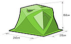Зимняя палатка Лотос Куб 4 Компакт (Салатовый), фото 2