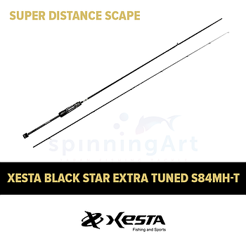 Спиннинг XESTA Black Star Extra Tuned S84MH-T Super Distance Scape