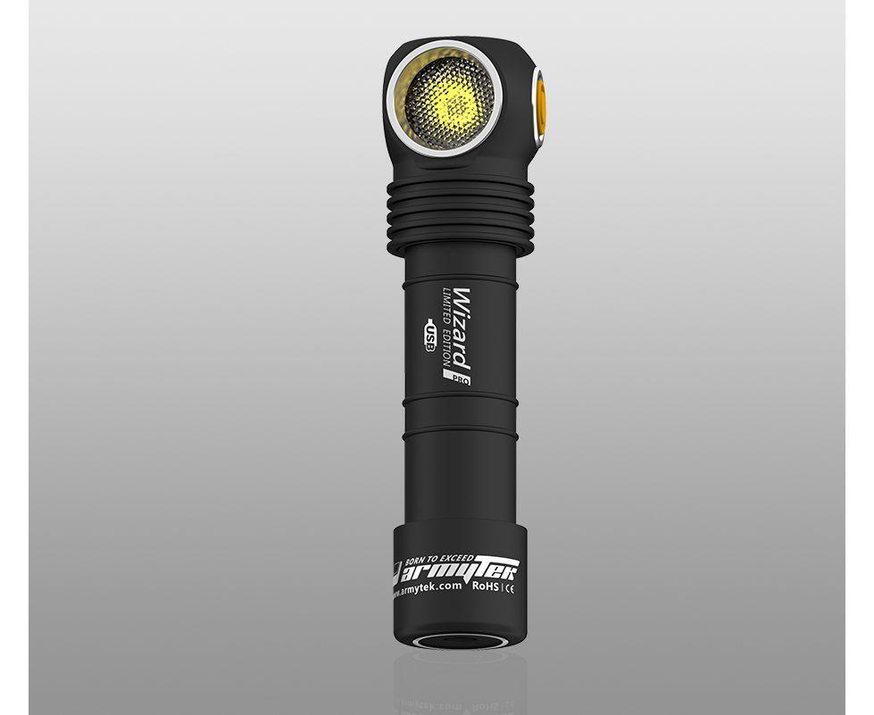 Фонарь Armytek Wizard Pro Magnet USB Nichia LED (Тёплый свет) - фото 6 - id-p122902250