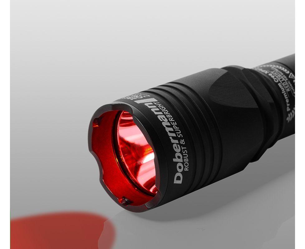 Фонарь Armytek Dobermann XP-E2 (красный)