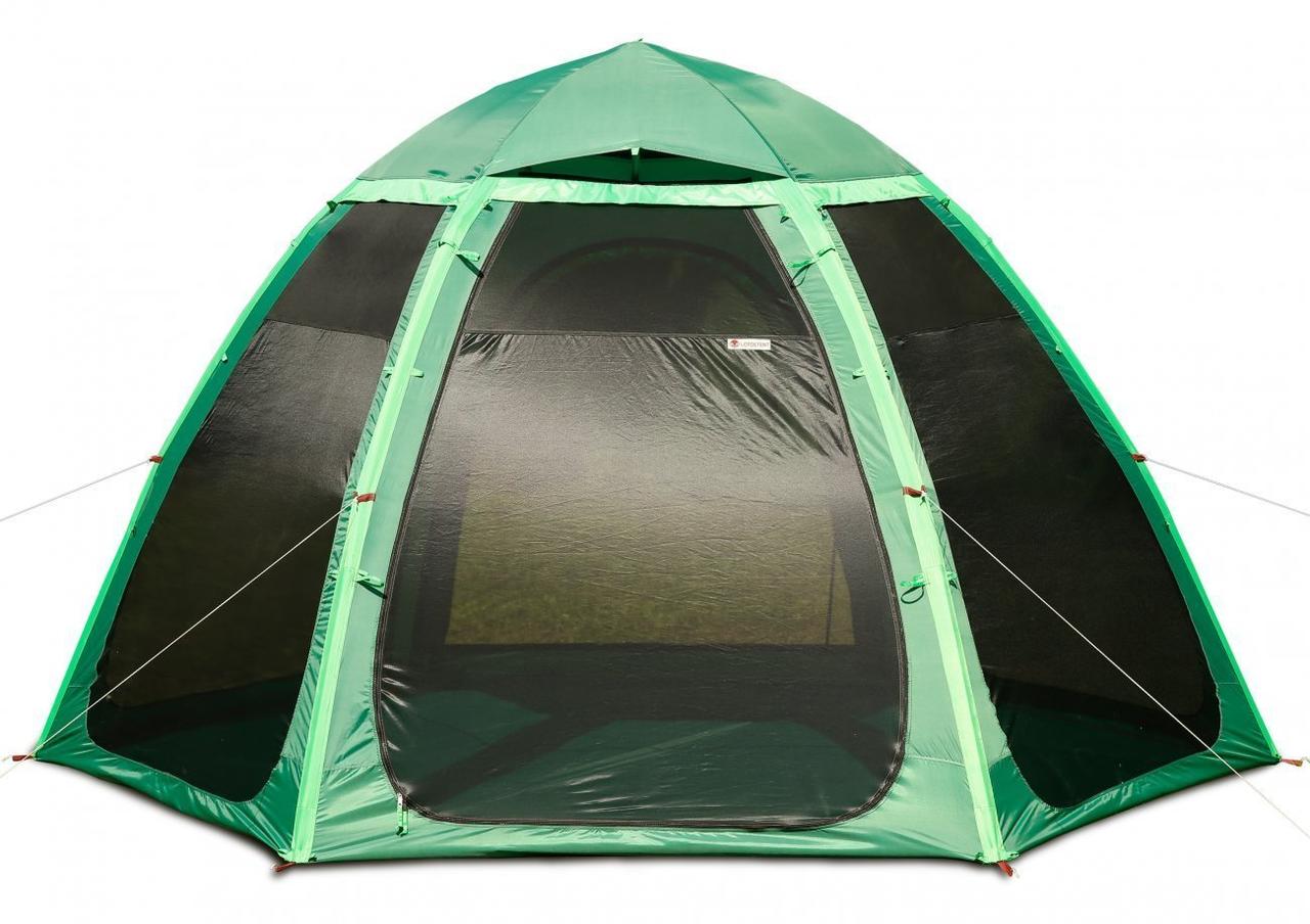 Комплект шатер ЛОТОС 5 Опен Эйр + Влагозащитный тент + Стойки - фото 5 - id-p196788996