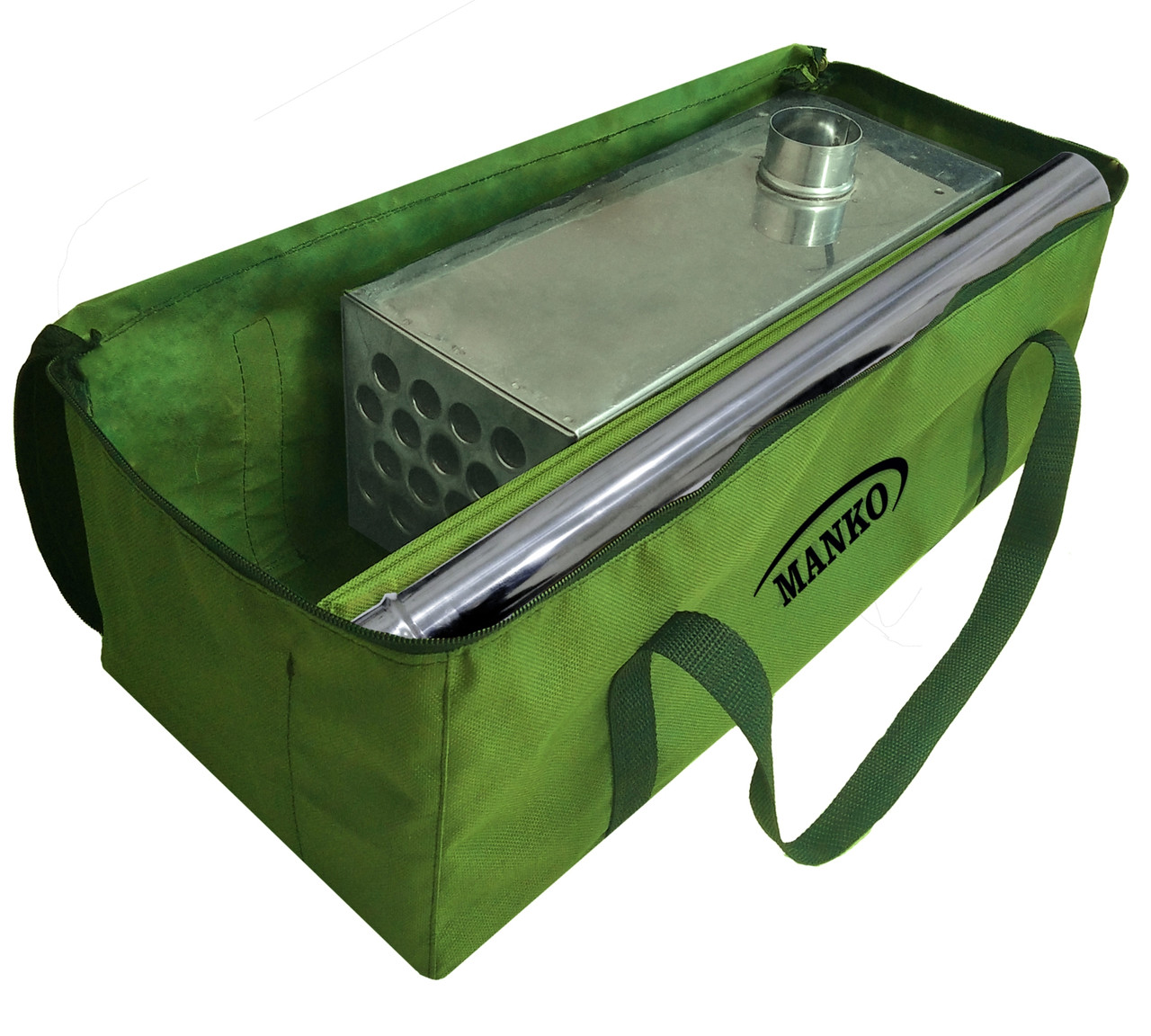 Теплообменник для палатки Manko на 18 труб в сумке с трубами (3 шт ...