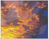 Картина по номерам Облака на закате 40 x 50 | ets497-4050 | SLAVINA