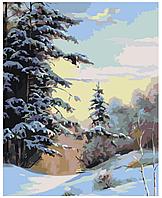 Картина по номерам Зимний лес 40 x 50 | Z-NA161 | SLAVINA