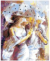 Картина по номерам Пара под зонтом 40 x 50 | ARTH-AH163 | SLAVINA