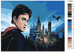 Картина по номерам Гарри Поттер 40 x 50 | Z-AB269 | SLAVINA, фото 2