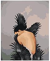 Картина по номерам Девушка-птица 40 x 50 | RO257 | SLAVINA