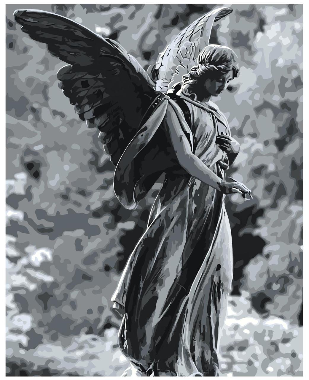 Картина по номерам Статуя Ангела 40 x 50 | Z-AB572 | SLAVINA - фото 1 - id-p196791413