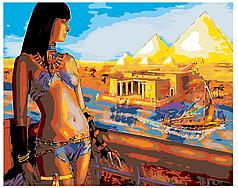 Картина по номерам Египетская принцесса 40 x 50 | RA025 | SLAVINA