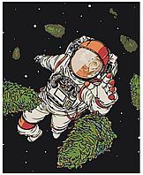 Картина по номерам Космонавт 40 x 50 | Z-AB623 | SLAVINA