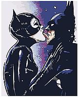 Картина по номерам Бэтмен и Женщина-Кошка 40 x 50 | Z-AB548 | SLAVINA