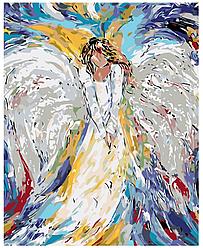 Картина по номерам Красочный ангел 40 x 50 | KTMK-281361 | SLAVINA