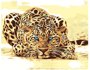 Картина по номерам Леопард 40 x 50 | KTMK-24078 | SLAVINA, фото 2