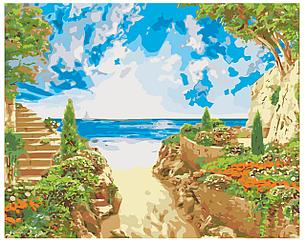 Картина по номерам Лестница к морю Роберт Пежман 40 x 50 | RP17 | SLAVINA, фото 2