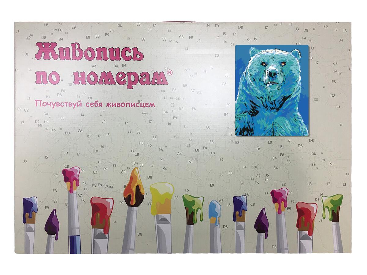 Картина по номерам Медведь 40 x 50 | FU95 | SLAVINA - фото 3 - id-p196790572