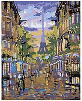 Картина по номерам Ночь в Париже Роберт Файнэл 40 x 50 | RF09 | SLAVINA