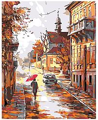 Картина по номерам Осенний город 40 x 50 | RUS024 | SLAVINA