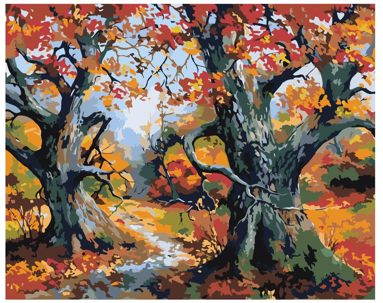 Картина по номерам Осень в лесу Эмерико Имре Тот 40 x 50 | EM15 | SLAVINA - фото 1 - id-p196789597