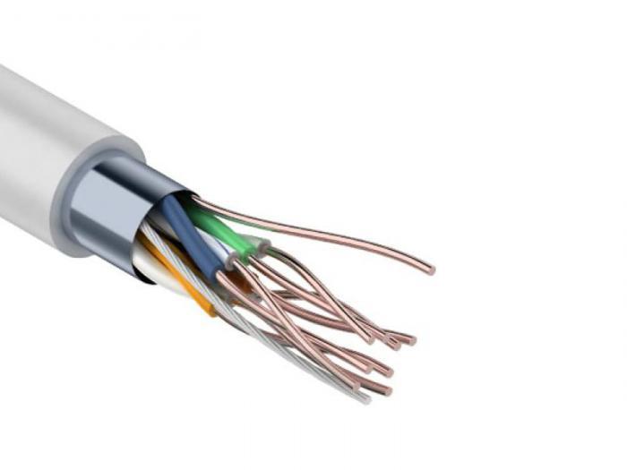 Сетевой кабель ProConnect F / UTP CAT 5e / PVC / 4PR / 24AWG / INDOOR SOLID 50m 01-0142-3-50