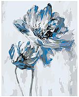 Картина по номерам Синий цветок 40 x 50 | Z-NA49 | SLAVINA