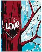 Картина по номерам Дерево любви 40 x 50 | RO67 | SLAVINA