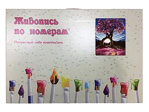 Картина по номерам Розовое дерево 40 x 50 | KTMK-27223 | SLAVINA, фото 2