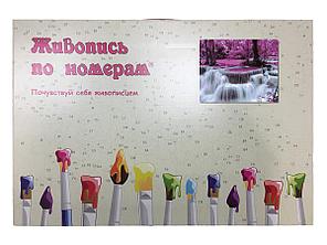 Картина по номерам Розовый водопад 40 x 50 | KTMK-86441 | SLAVINA, фото 2