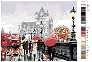 Картина по номерам Прогулка по Лондону 40 x 50 | KTMK-22495 | SLAVINA, фото 2