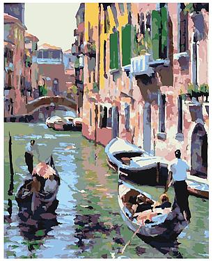 Картина по номерам Улочки Венеции 40 x 50 | W347 | SLAVINA, фото 2