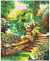 Картина по номерам Цветущий сад 40 x 50 | PP01 | SLAVINA