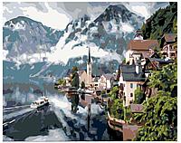 Картина по номерам Сказочный Гальштат. Австрия 40 x 50 | KTMK-77686 | SLAVINA