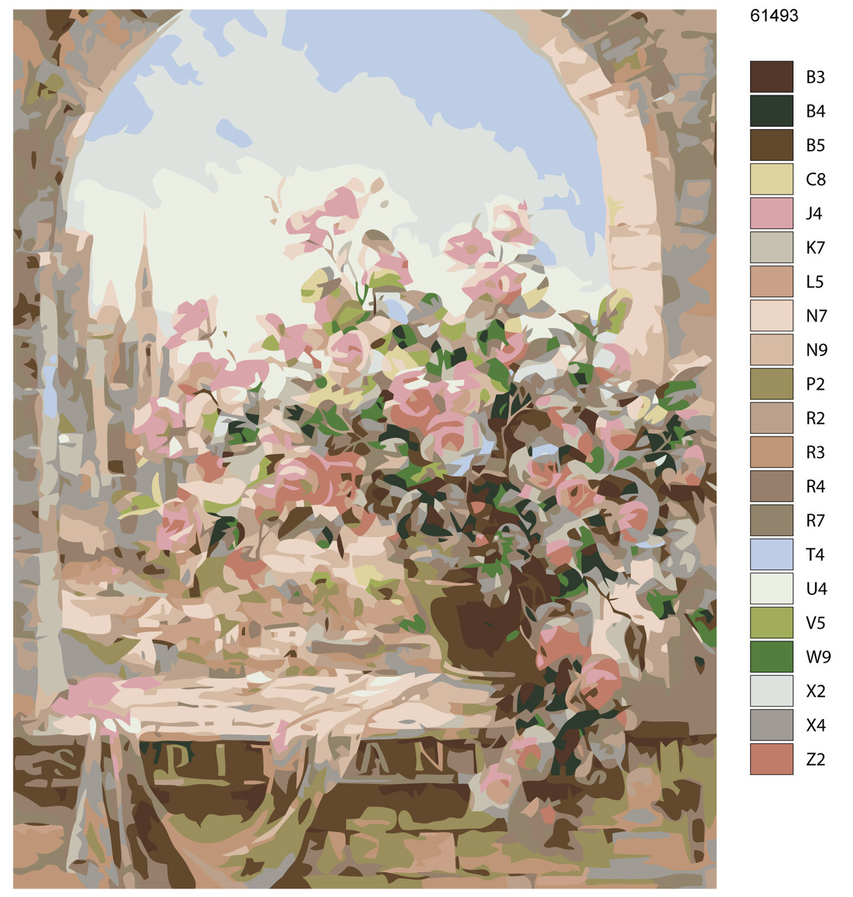 Картина по номерам Розы на окне 40 x 50 | KTMK-61493 | SLAVINA - фото 2 - id-p196790815