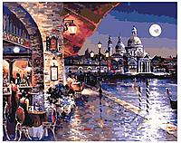 Картина по номерам Ночная Венеция 40 x 50 | KTMK-34038 | SLAVINA