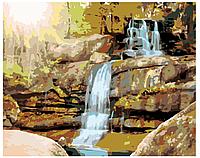 Картина по номерам Водопад 40 x 50 | KTMK-901605 | SLAVINA