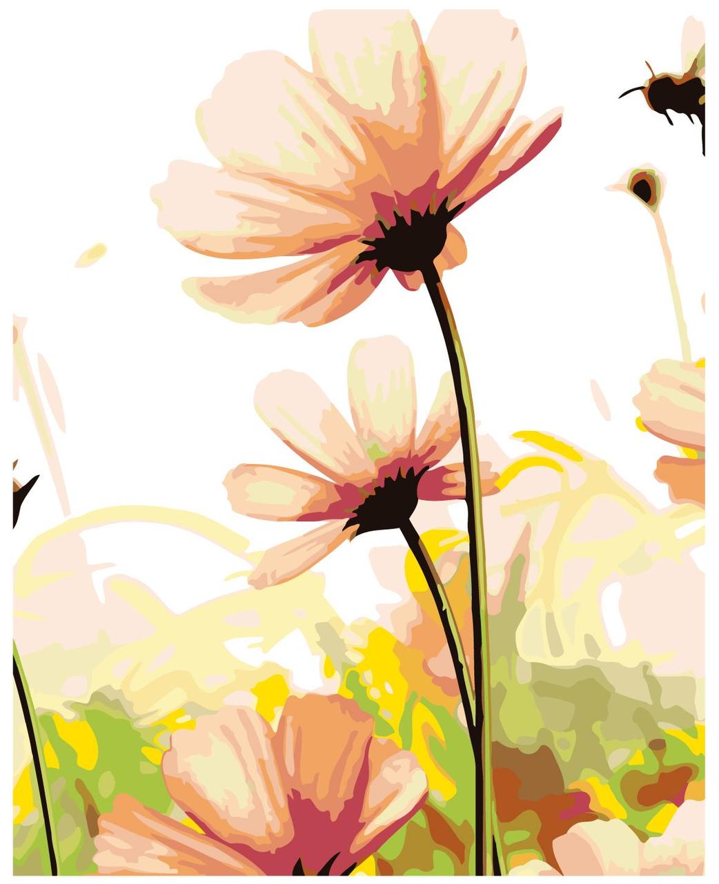 Картина по номерам Полевые цветы 40 x 50 | KTMK-69536-1 | SLAVINA - фото 1 - id-p196790882