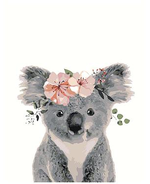 Картина по номерам Очаровательная коала 40 x 50 | Z-NA170 | SLAVINA, фото 2