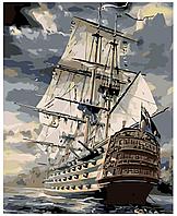 Картина по номерам Корабль 40 x 50 | KTMK-96447 | SLAVINA