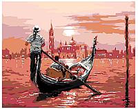 Картина по номерам Венецианская гондола 40 x 50 | TPF3 | SLAVINA